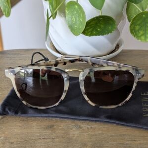 Krewe Adams Sunglasses Matte Oyster